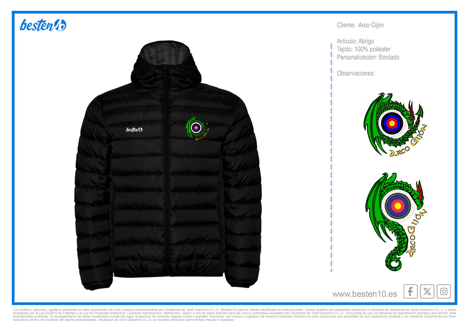 Chaquetón acolchado